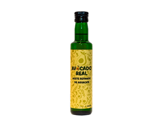 Botella de aceite de aguacate refinado 250ml Avocado Real