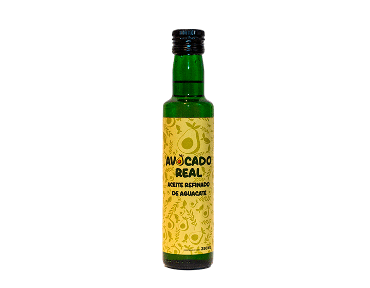 Botella de aceite de aguacate refinado 250ml Avocado Real