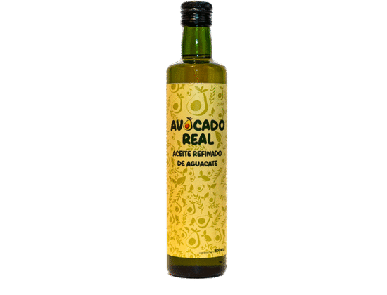 Botella de aceite de aguacate refinado 500ml Avocado Real