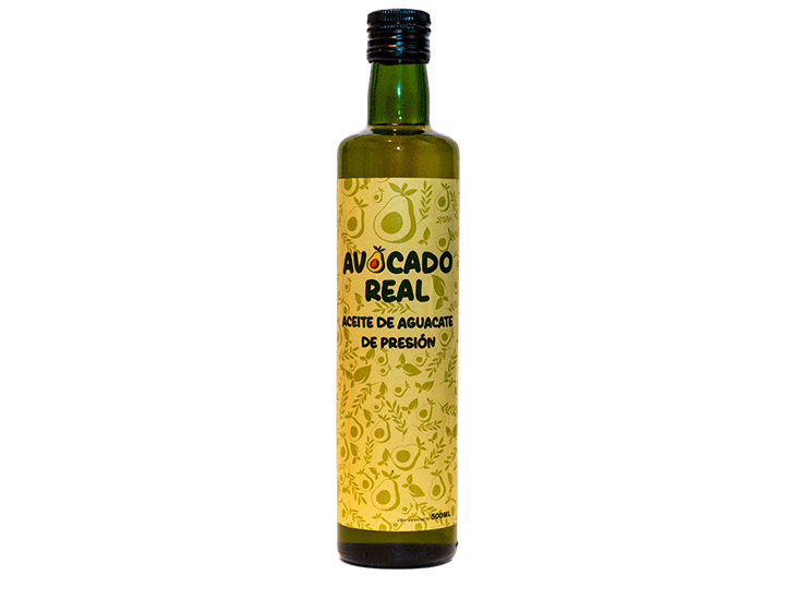 Aceite de aguacate virgen extra 500 ml prensado en frío Avocado Real