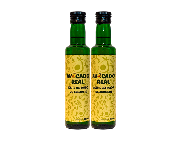 pack aceite de aguacate botellas Avocado Real 250ml