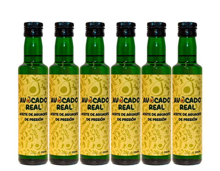 Aceite de aguacate prensado en frío X 6 Avocado Real
