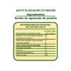 Información nutricional del aceite de aguacate virgen extra prensado en frío Avocado Real