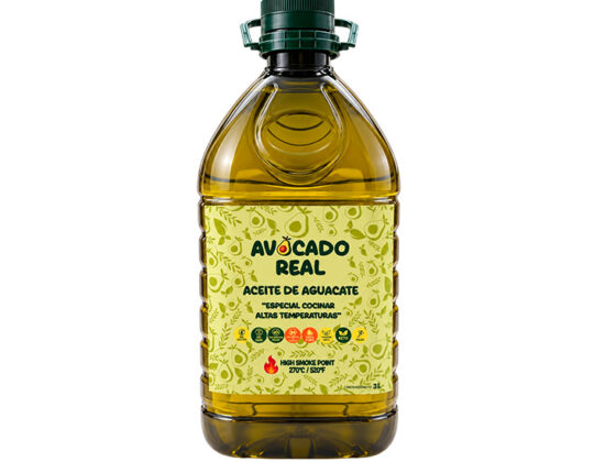 Avocado Oil 3 L by Avocado Real for high-temperature cooking