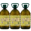 Vista trasera del pack de aceite de aguacate 3 litros X 3 Avocado Real
